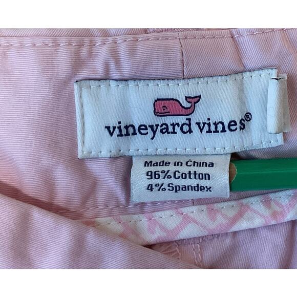 Vineyard Vines Everyday Shorts Womens Size 0 Pink Preppy Beach Casual - Picture 5 of 10